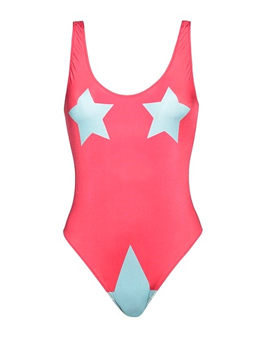 ELISABETTA FRANCHI Costume intero Corallo 80% Poliammide, 20% Elastan