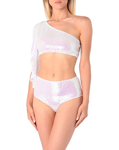 CIRCUS HOTEL Bikini White 85% Polyester, 15% Polyamide, Elastane