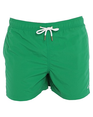 SUN 68 Swim shorts Green 100% Polyamide
