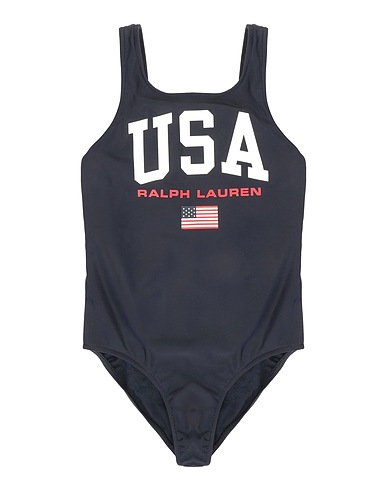 POLO RALPH LAUREN One-piece swimsuits Midnight blue 79% Nylon, 21% Elastane