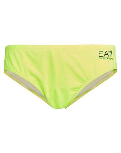 EA7 Slip mare Giallo 82% Poliestere, 18% Elastan