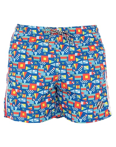 DANIELE ALESSANDRINI HOMME Swim shorts Blue 100% Polyester