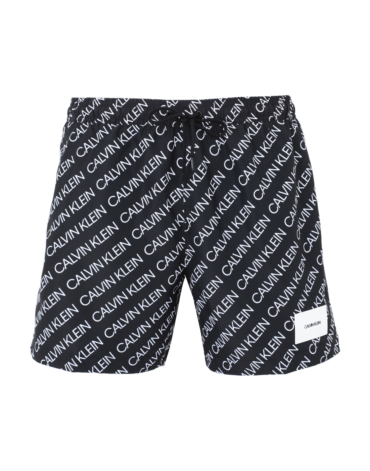 black calvin klein swim shorts