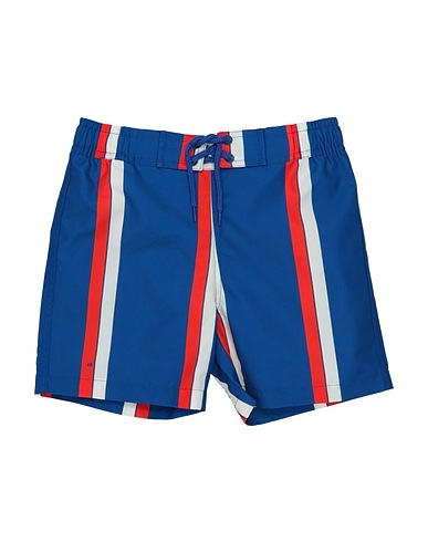 MINI RODINI Swim shorts Blue 100% Recycled polyester