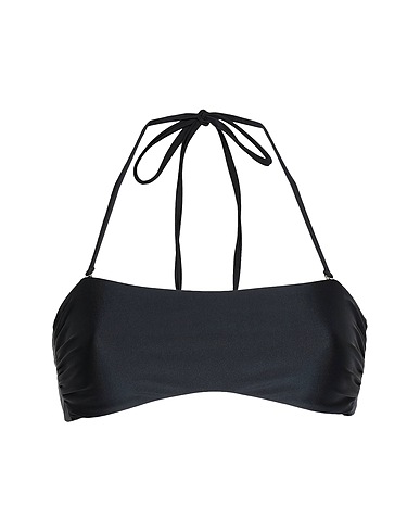 8 by YOOX Bikini Black 78% Recycled polyamide, 22% Elastane