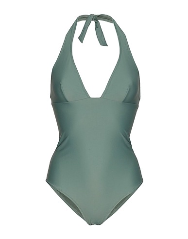 8 by YOOX Costume intero Verde militare 78% Poliammide riciclato, 22% Elastan