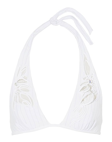 LA PERLA Bikini White 81% Polyamide, 16% Elastane, 3% Metal
