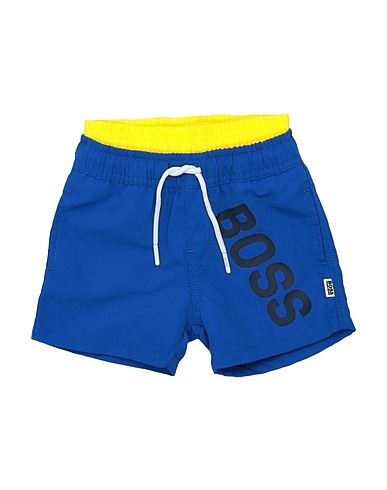 BOSS Swim shorts Blue 100% Polyester