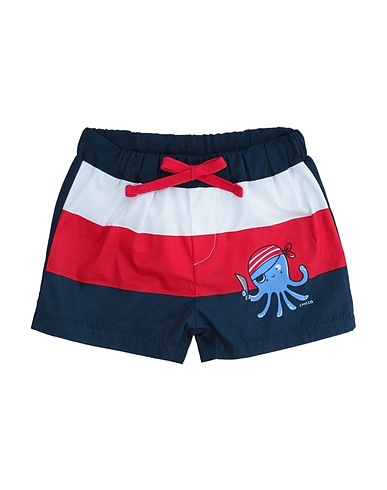 CHICCO Swim shorts Midnight blue 100% Cotton, Polyester