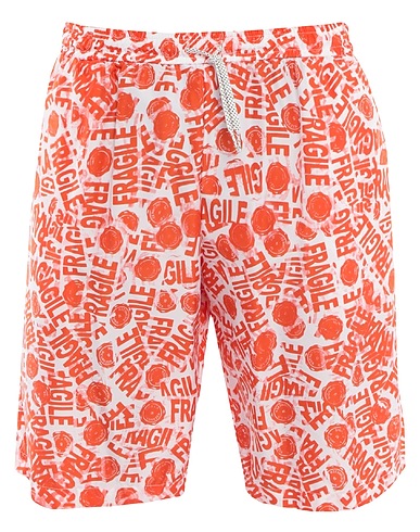 DANIELE ALESSANDRINI Swim shorts Orange 100% Polyester