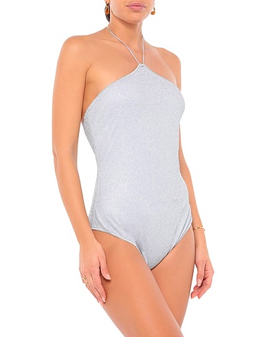 OSÉREE One-piece swimsuits Light grey 100% Polyester, Nylon, Elastane