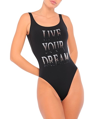 ALBERTA FERRETTI Costume intero Nero 88% Poliammide, 12% Elastan