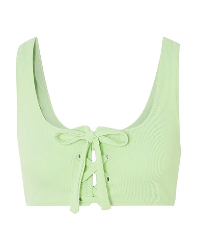 GANNI Bikini Light green 92% Recycled polyamide, 8% Elastane