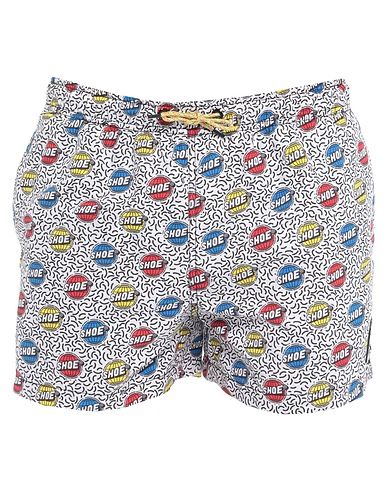 SHOE Swim shorts White 80% Polyester, 20% Polyamide