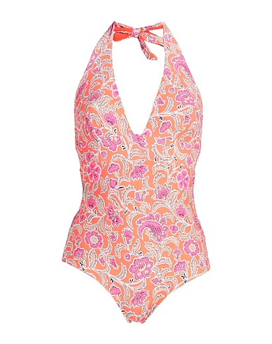 FISICO Maillot une pièce Orange 86% Polyamide, 14% Élasthanne