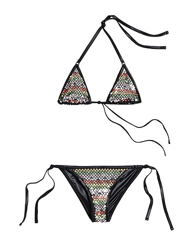 MISSONI Bikini Black 74% Polyamide, 26% Elastane, Viscose, Polyester