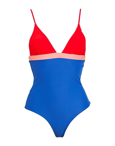 CASA RAKI One-piece swimsuits Blue 78% Recycled nylon, 22% Elastane