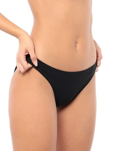 Tory Burch Solid Hipster Bikini Bottoms In Black