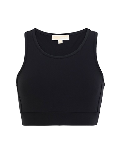 MICHAEL MICHAEL KORS Top SOLID SPORTS BRA
 Nero 81% Nylon riciclato, 19% Elastan