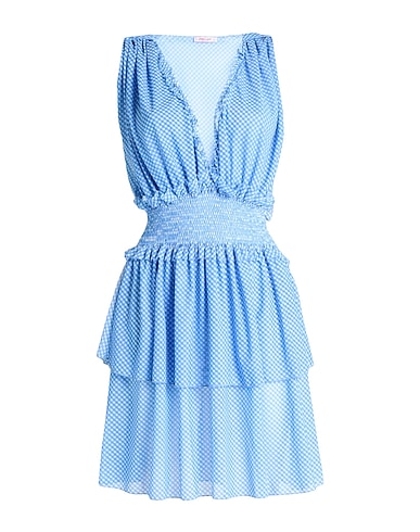 PIN UP STARS Cover-up Sky blue 94% Polyester, 6% Elastane