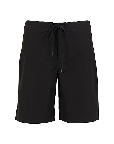 8 by YOOX Swim shorts RECYCLED POLY BEACH TRUNK SHORTS Black 100% Recycled polyester