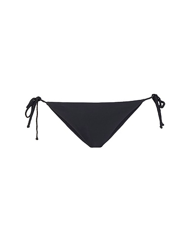 8 by YOOX Bikini RECYCLED BRAID-DETAILED BIKINI BRIEF
 Black 78% Recycled polyamide, 22% Elastane