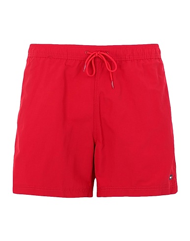 TOMMY HILFIGER Boxer mare SF MEDIUM DRAWSTRING Rosso 100% Poliammide riciclato
