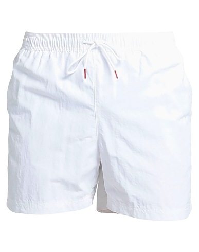 TOMMY HILFIGER Swim shorts SF MEDIUM DRAWSTRING White 100% Recycled polyamide