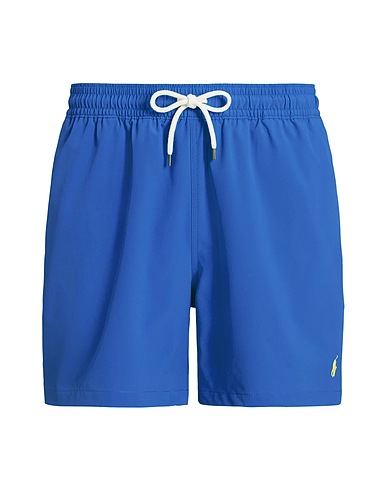 POLO RALPH LAUREN Swim shorts 5.5-INCH TRAVELER SWIM TRUNK
 Azure 90% Recycled polyester, 10% Elastane