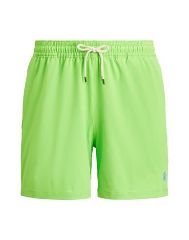 Polo Ralph Lauren Swim Trunks In Acid Green