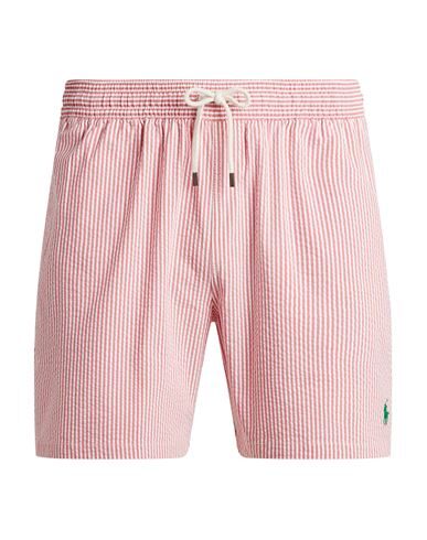 Polo Ralph Lauren Swim Trunks In Red