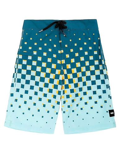 VANS Swim shorts BY CHECKER FADE BOARDSHORT BOYS
 Slate blue 90% Polyester, 10% Elastane