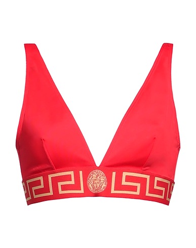 VERSACE Bikini Rot 78% Polyamid, 22% Elastan, Polyester