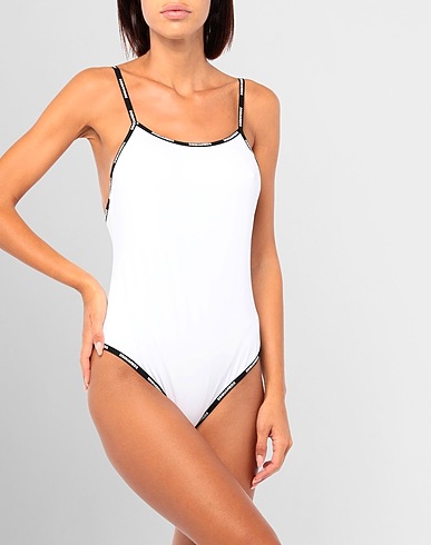 DSQUARED2 One-piece swimsuits White 80% Polyamide, 20% Elastane