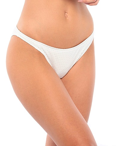 MELISSA ODABASH Bikini White 86% Polyamide, 14% Elastane
