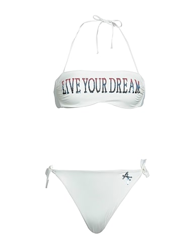 ALBERTA FERRETTI Bikini Bianco 88% Poliammide, 12% Elastan