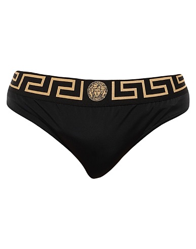 VERSACE Swim briefs Black 78% Polyamide, 22% Elastane, Polyester