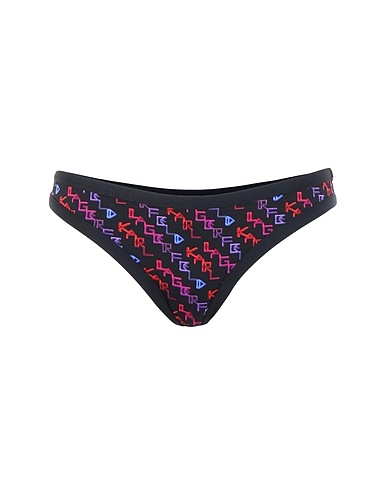 KARL LAGERFELD Bikini Black 82% Polyamide, 18% Elastane