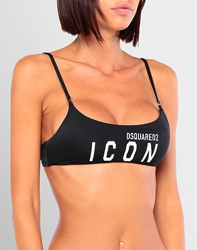 DSQUARED2 Bikini Black 80% Polyamide, 20% Elastane