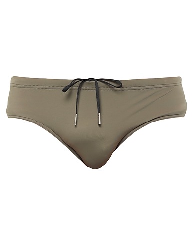 DSQUARED2 Slip mare Verde militare 80% Poliammide, 20% Elastan