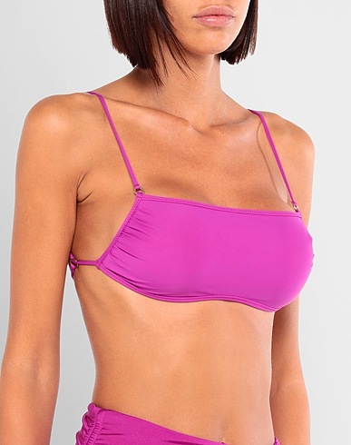 STELLA McCARTNEY Bikini Fuchsia 87% Polyamide, 13% Elastane