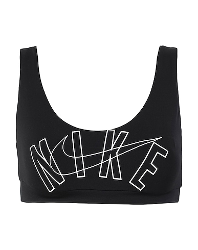 NIKE Bikini SCOOP NECK BIKINI TO  Schwarz 83% Recyceltes Polyester, 17% Elastan