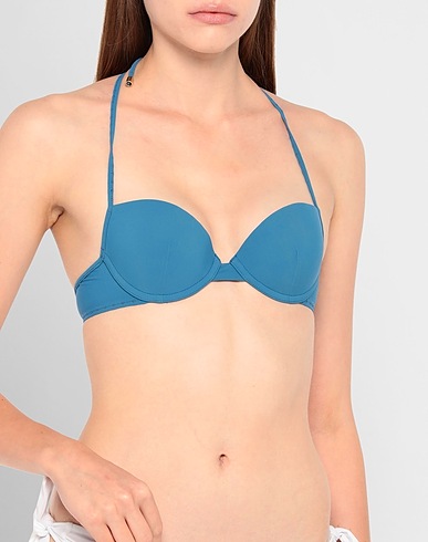 PATRIZIA PEPE BEACHWEAR Bikini Deep teal 76% Polyamide, 24% Elastane
