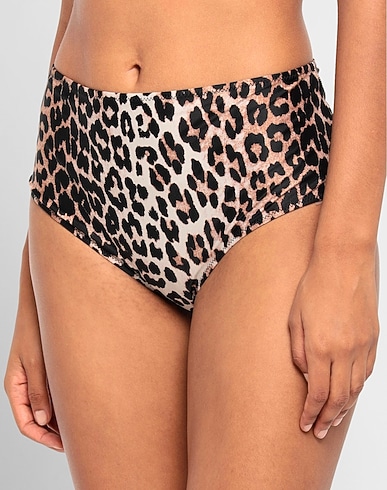 GANNI Bikini Beige 78% Recycled polyamide, 22% ECONYL®