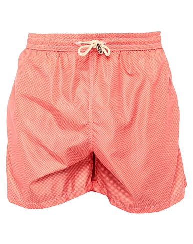 AGO.RA.LO. Swim shorts Salmon pink 100% Polyethylene