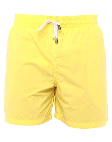 KIWI ST-TROPEZ Swim shorts Yellow 100% Polyamide