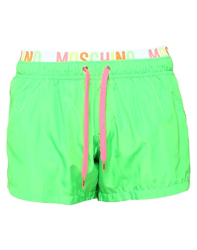 MOSCHINO Boxer mare Verde chiaro 100% Poliestere