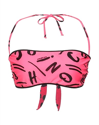 MOSCHINO Bikini Fuchsia 82% Polyester, 18% Elastane