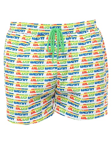 GCDS Swim shorts White 100% Polyester
