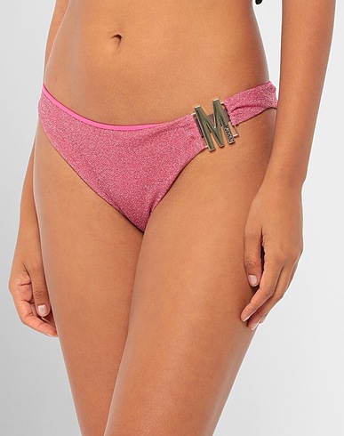 MOSCHINO Bikini Fuchsia 64% Polyamide, 36% Metallic fiber